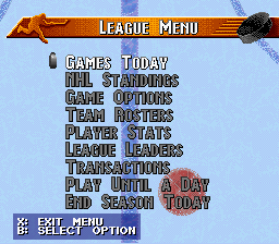NHL 97 screenshot 5 for Sega Genesis
